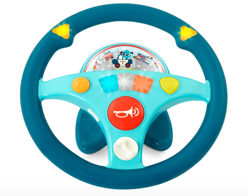 B. toys- Woofer's Musical Driving Wheel