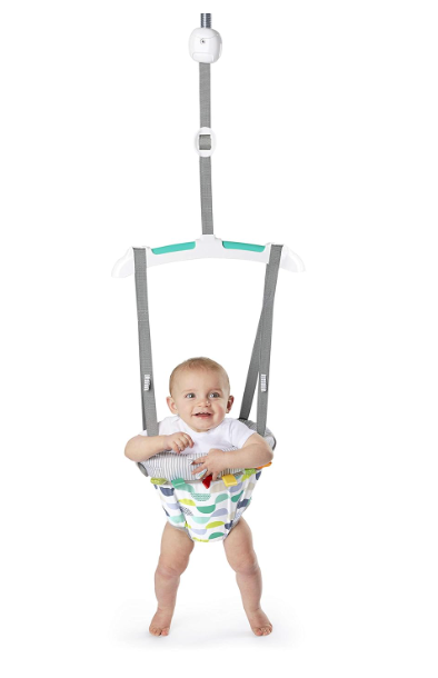 Bright Starts Playful Parade Door Jumper for Baby with Adjustable Strap