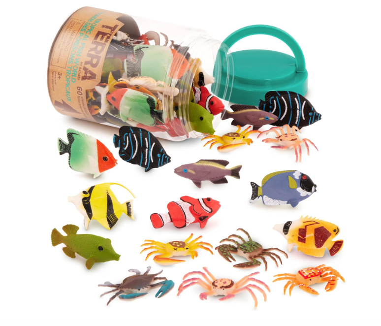 Terra by Battat, Toy Tropical Fish & Crabs