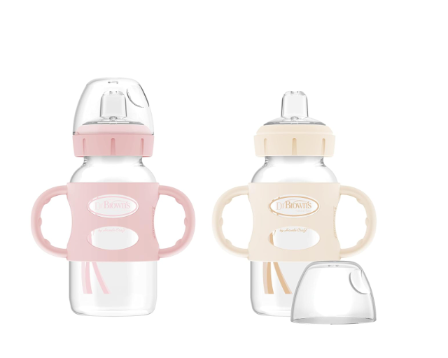 Dr. Brown's Milestones Wide-Neck Sippy Spout Bottle