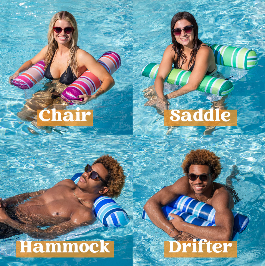 Pool hammock floats