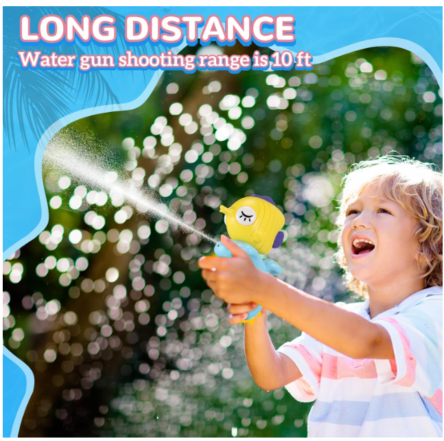 12 Pcs Animal Water / Squirt Guns, Make great Party Favors