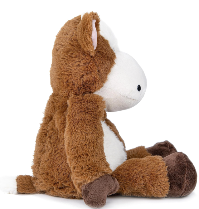 The Snug-a-Bear collection Weighted and Microwavable Stuffed (Cow)