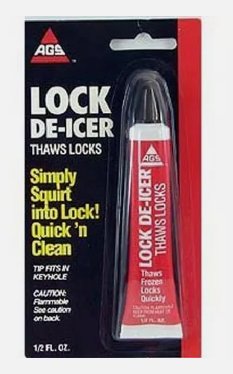 AGS MZ-1 Mr. Zip Lock De Icer 1 / 2 Ounce