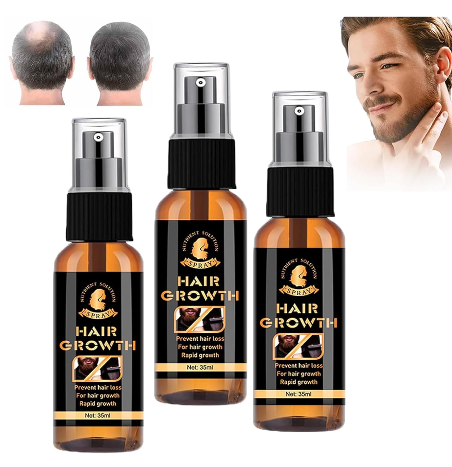Premium Biotin Hair Growth Serum - 3 pack
