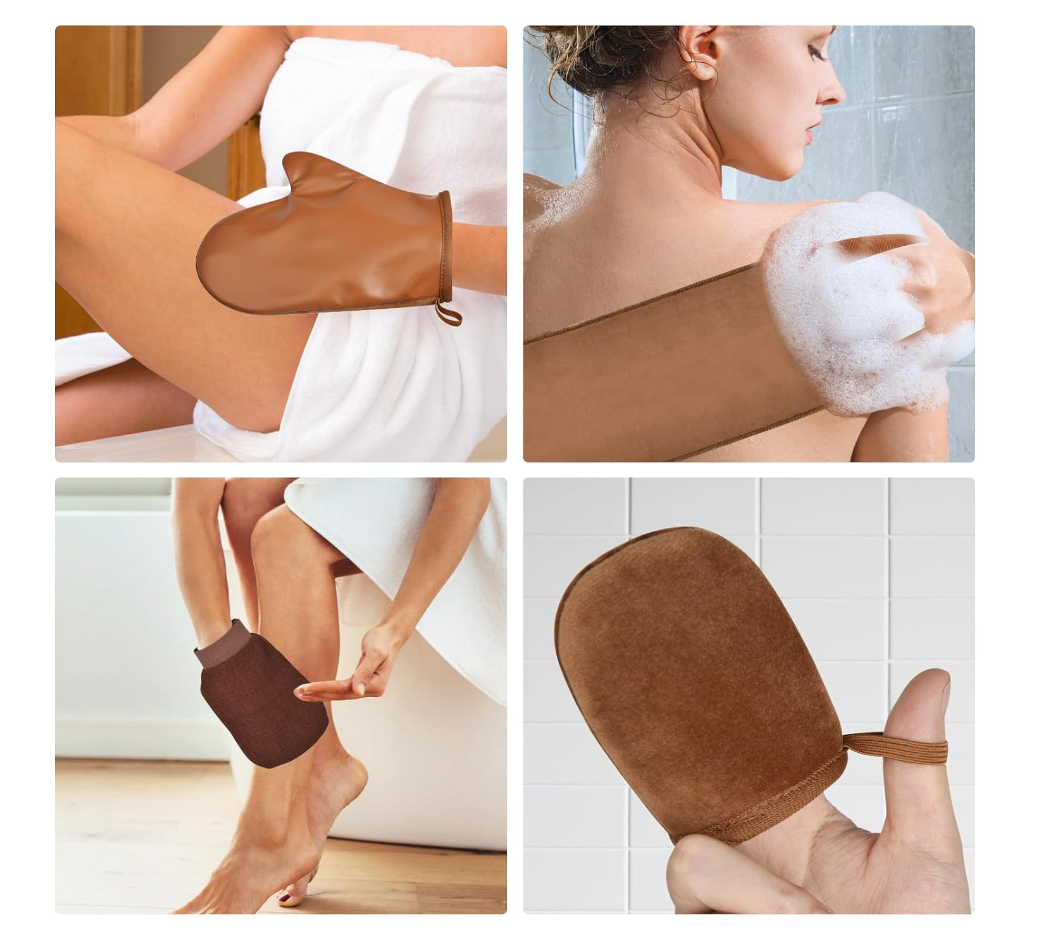 5 Piece Self Tanning Mitt Applicator Kit