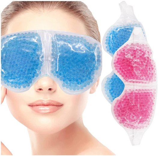 Reusable Hot / Cold Gel Bead Eye Masks