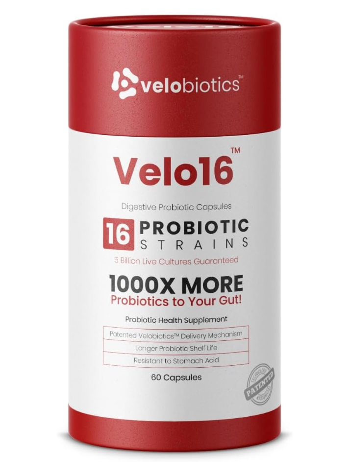 Velo16 Probiotic Digestive Supplement - 30 capsulses
