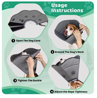 Dog Recovery Collar (XL) soft