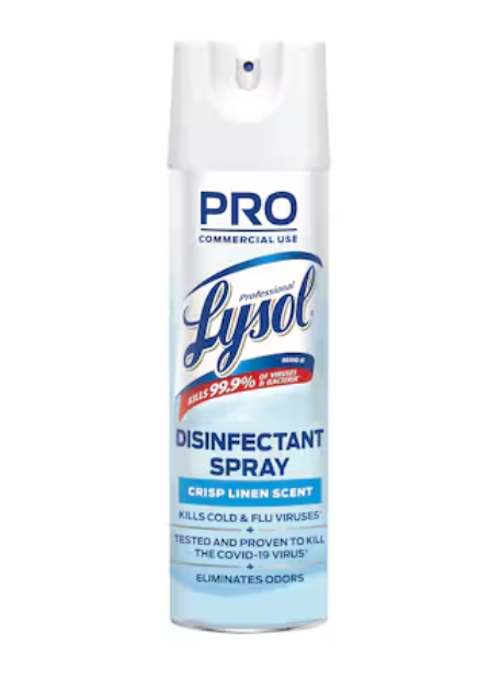 LYSOL Professional 19-fl oz Crisp Linen Disinfectant Liquid All-Purpose
