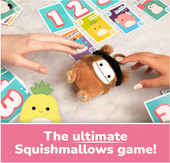 Squishmallows Take4: The Fast-Paced Family Game by The Creators of What Do