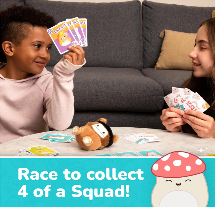 Squishmallows Take4: The Fast-Paced Family Game by The Creators of What Do