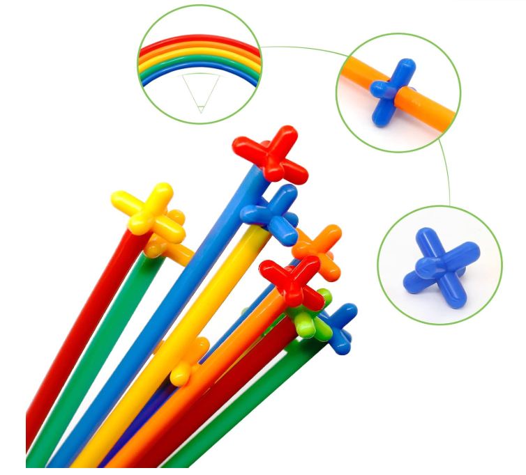 Playright Building Straws Set 3+ (250 ct)