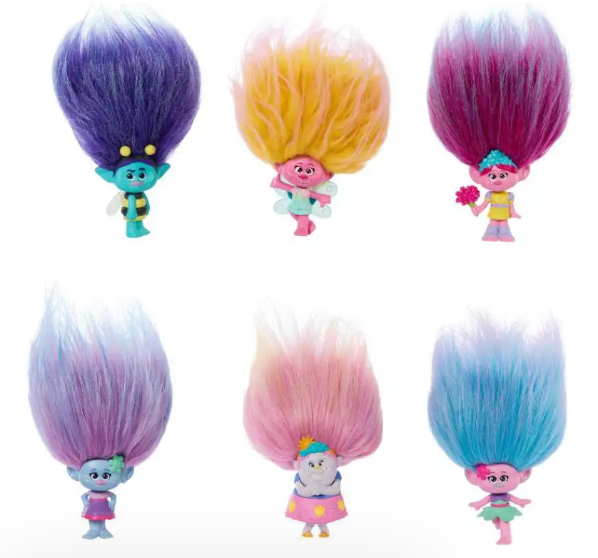 Trolls Band Together Series 2 Pom Poms Mystery Pack [1 RANDOM Keychain]