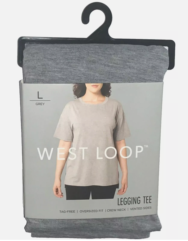 West Loop Women Legging TEE - Grey