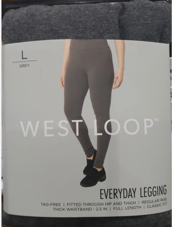 West Loop Everyday Legging -Color Grey