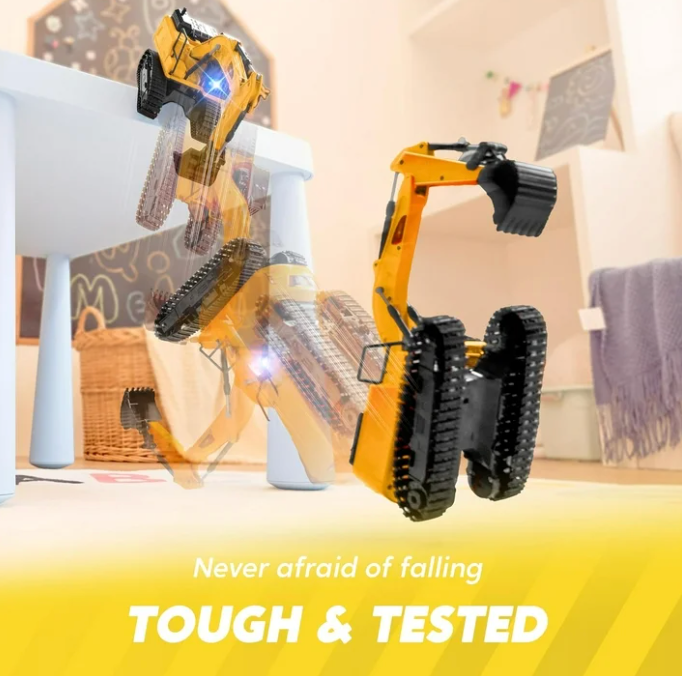 Remote Control Excavator Construction Toy