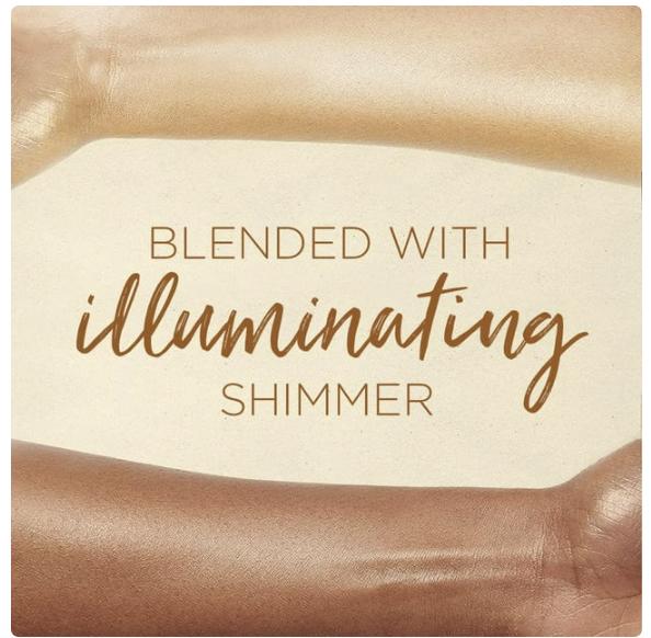 Coppertone Glow with a hint of shimmer - 2oz