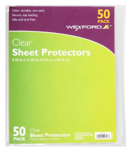 Wexford Sheet protectors - 50ct