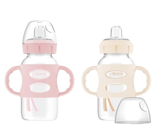 Dr. Brown's Milestones Wide-Neck Sippy Spout Bottle