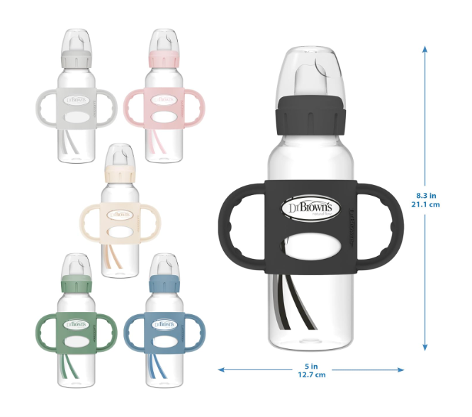 Dr. Brown's Milestones Wide-Neck Sippy Spout Bottle