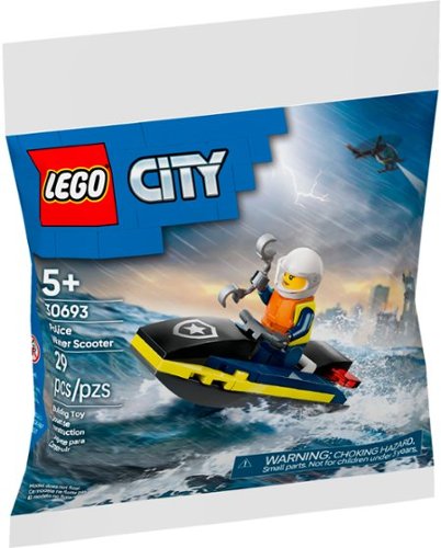 LEGO City Police Water Scooter 30693 Building Set (29 Pieces)