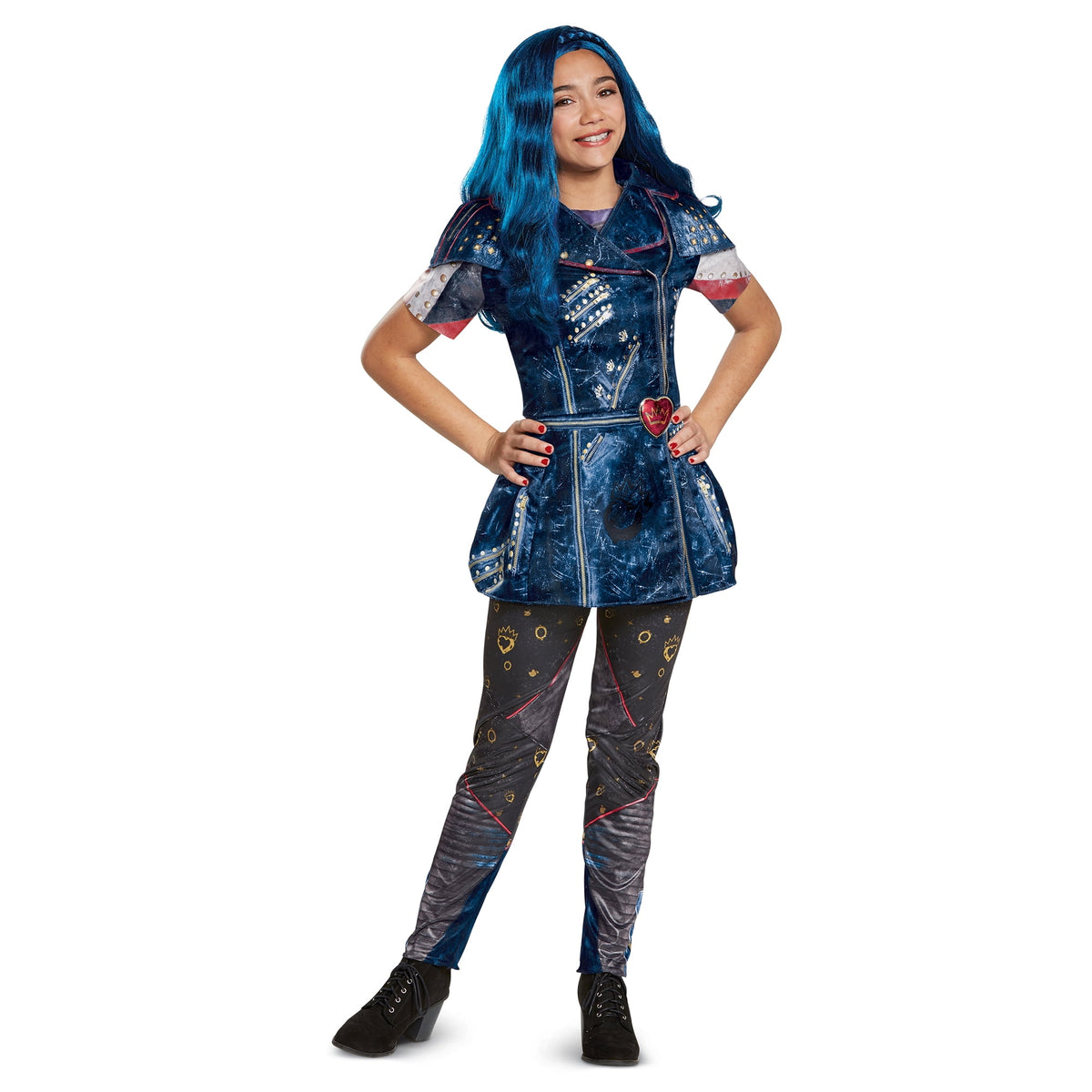 Disguise Disney Descendants 2 Evie Classic Isle Look Girls Costume, Small (4-6x)
